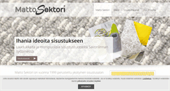 Desktop Screenshot of mattosektori.fi