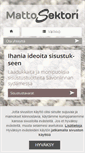 Mobile Screenshot of mattosektori.fi